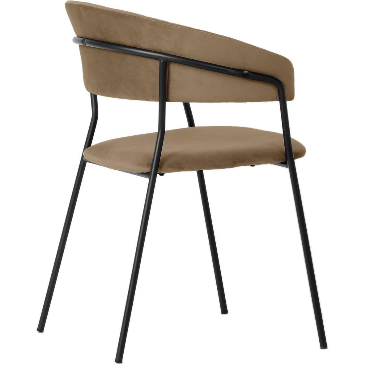 KARE Design Fauteuil Belle marron (série de 2)  