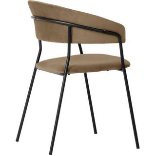 KARE Design Fauteuil Belle marron (série de 2)  