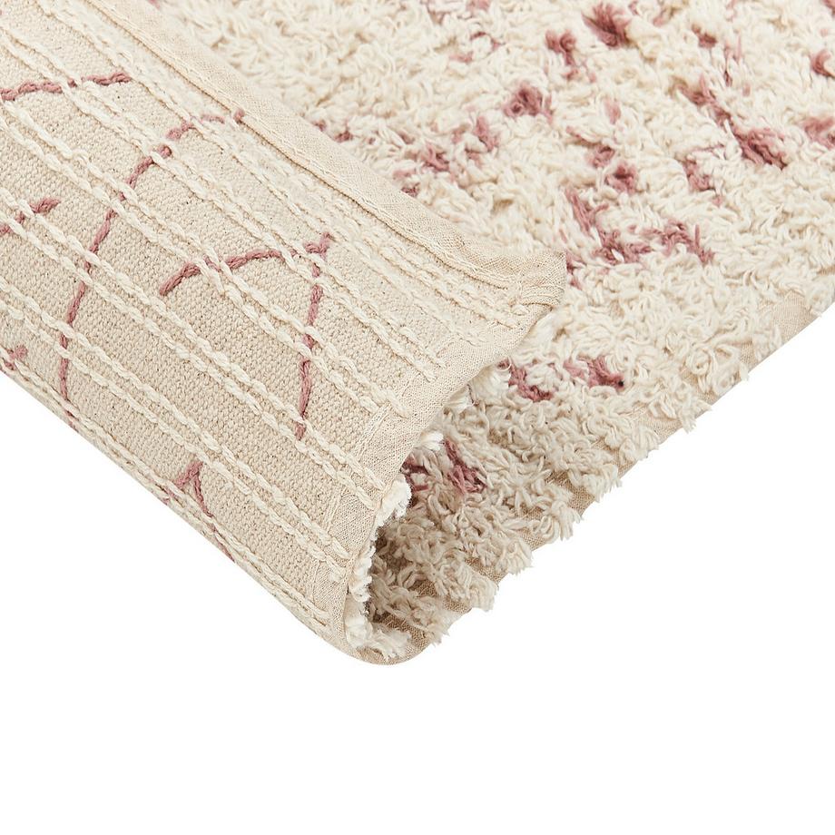 Beliani Tapis en Coton  EDIRNE  