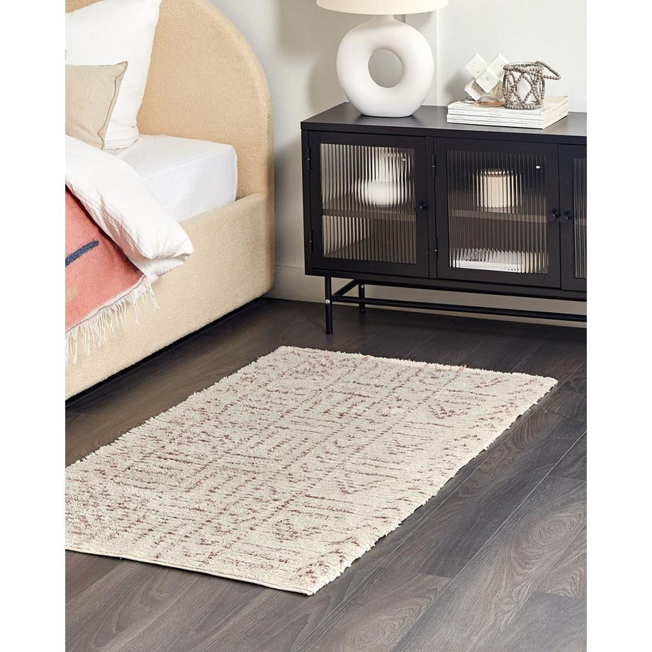 Beliani Tapis en Coton  EDIRNE  