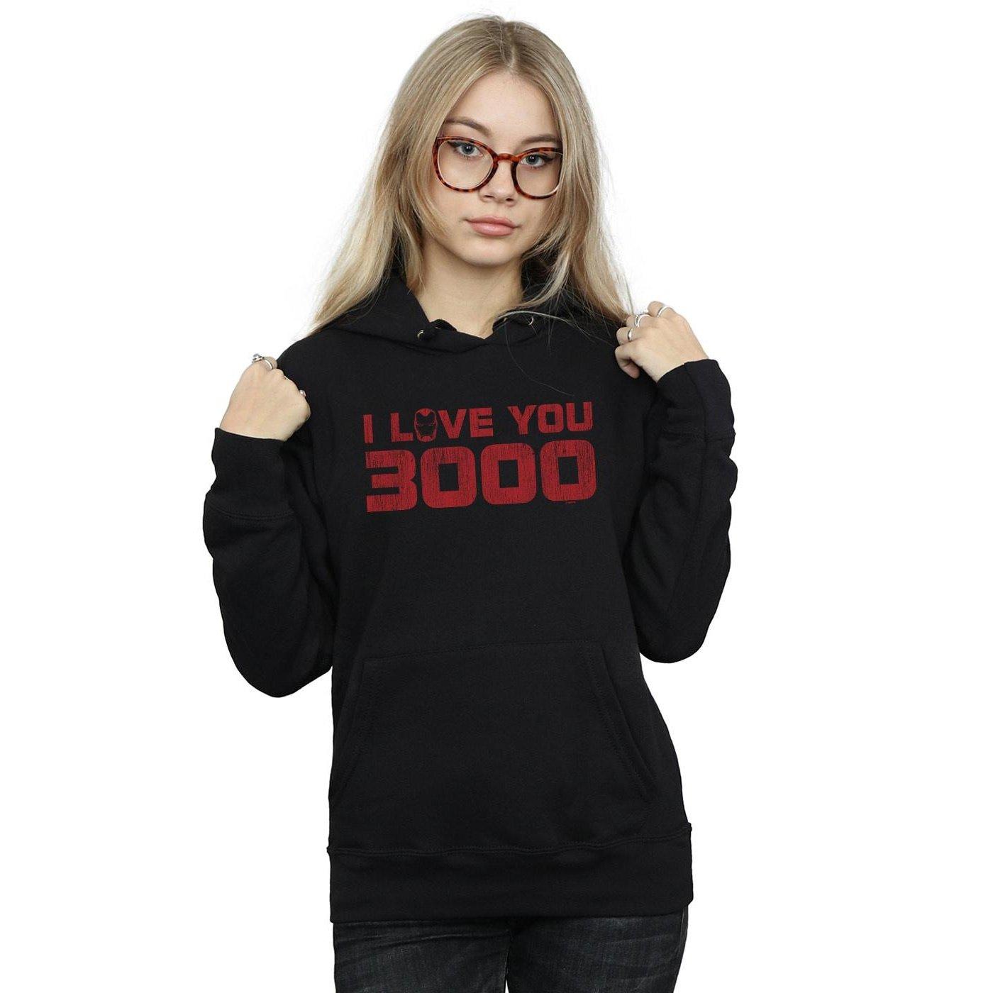 MARVEL  Avengers Endgame I Love You 3000 Kapuzenpullover 