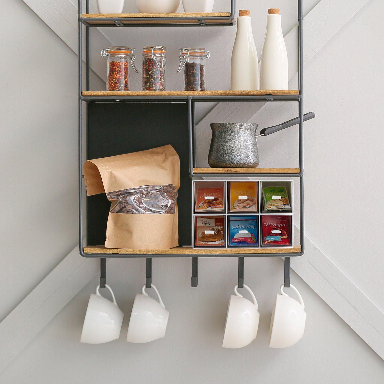 B2X Porta tè con 3 scomparti  