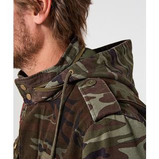 Joe Browns Giacca Mimetica Stile Militare Collo a Imbuto  