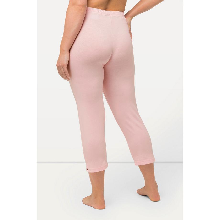 Ulla Popken Pantalon Capri Longueur 7/8 Taille Élastique  