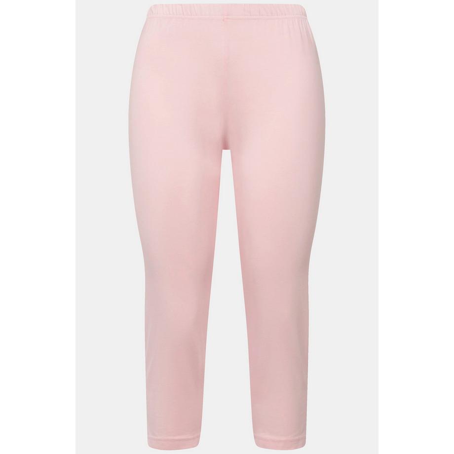 Ulla Popken Pantalon Capri Longueur 7/8 Taille Élastique  