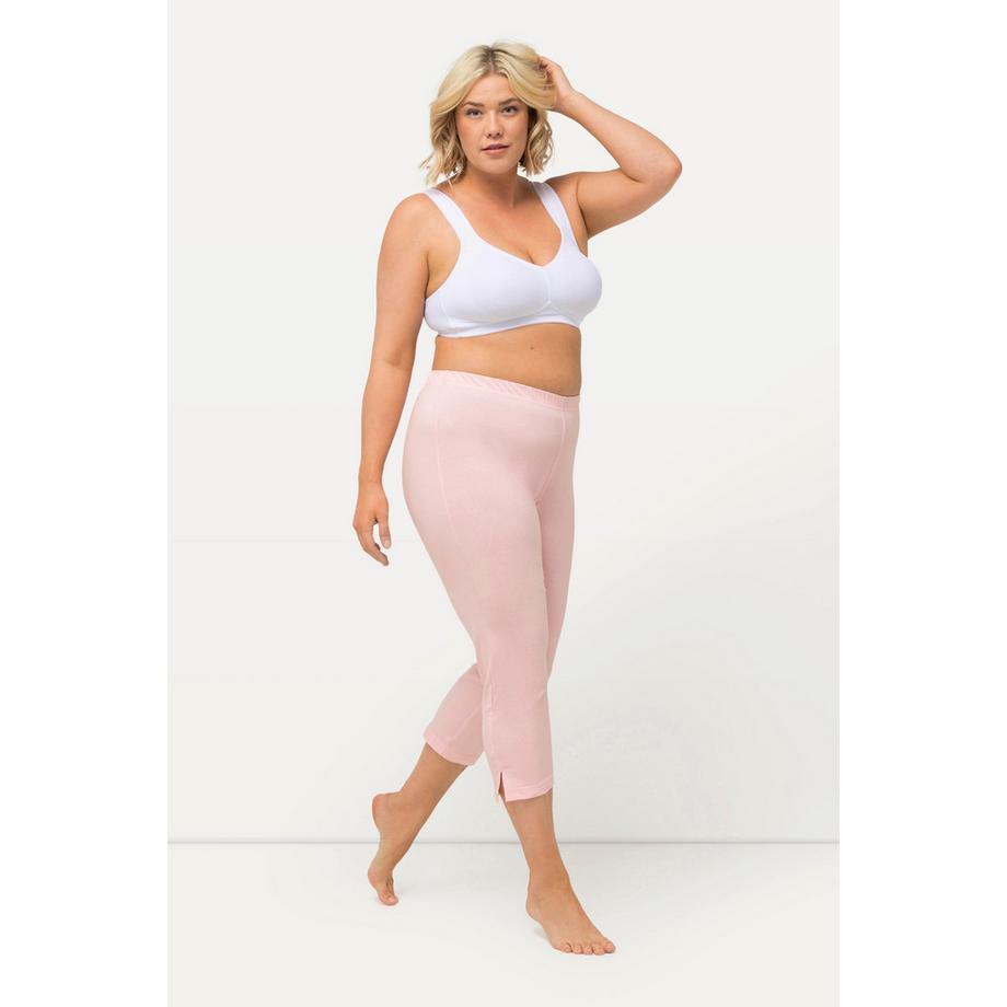 Ulla Popken Pantalon Capri Longueur 7/8 Taille Élastique  