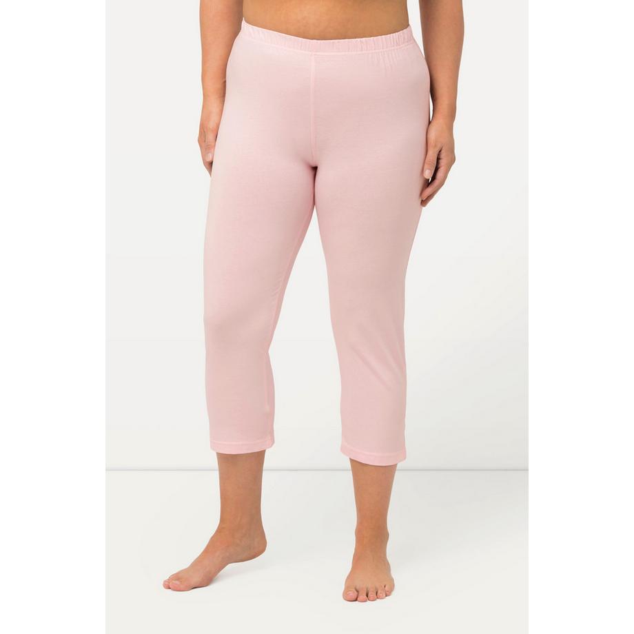 Ulla Popken Pantalon Capri Longueur 7/8 Taille Élastique  