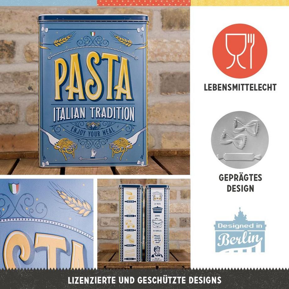 Nostalgic Art  Boîte de rangement pour pâtes Art Nostalgique 
