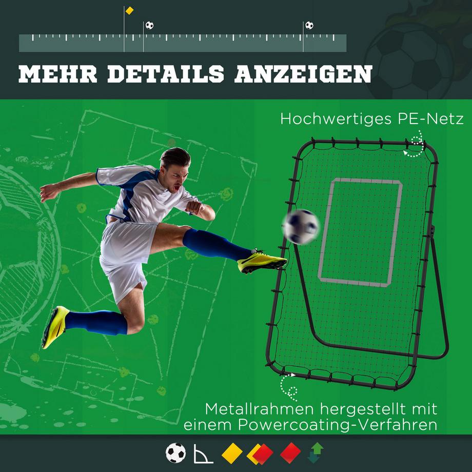 HOMCOM  Rebondisseur de football 