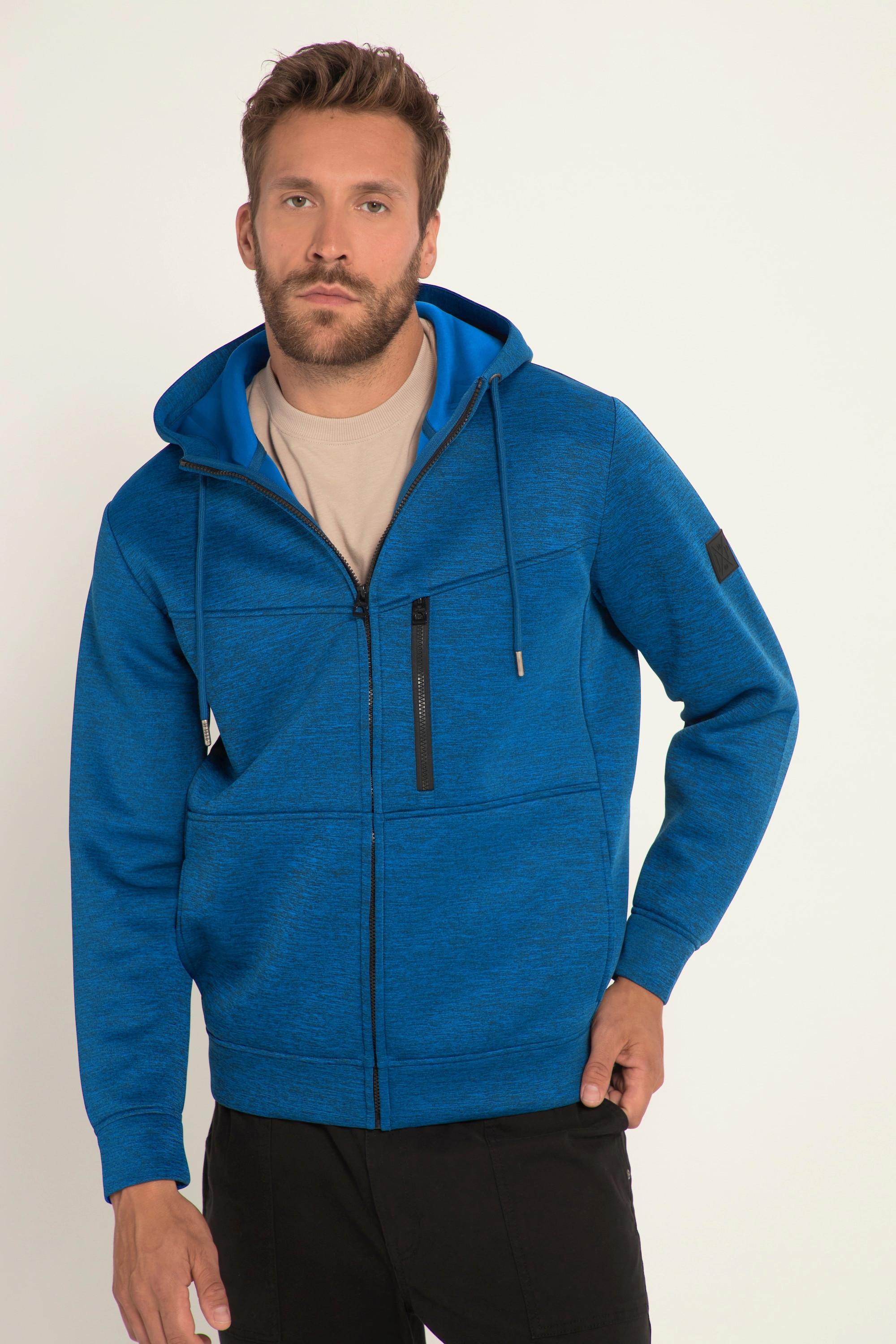 JP1880  Hoodiejacke, FLEXNAMIC®, Workwear, Scuba, Kapuze, 4 Taschen 