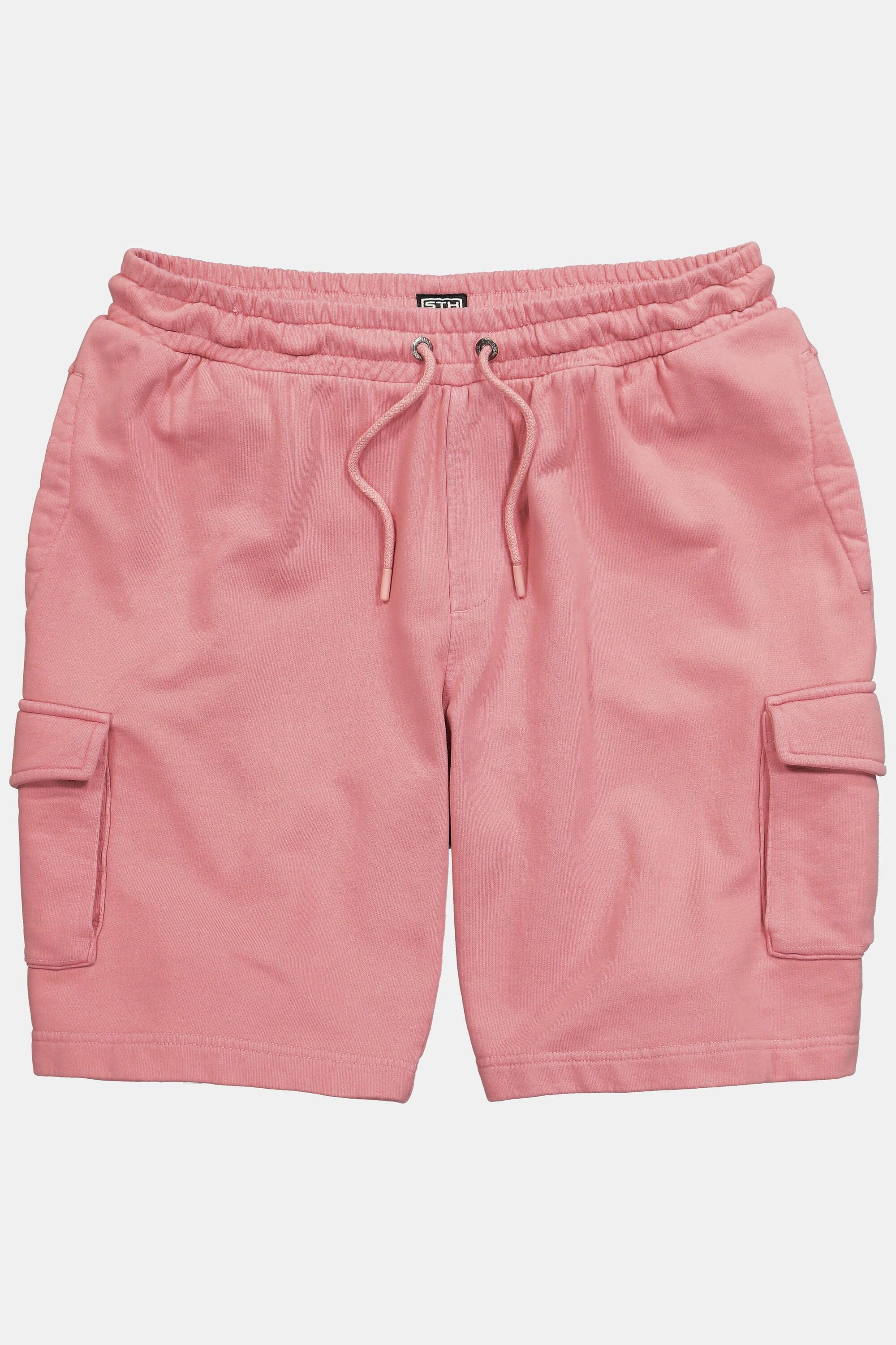 Sthuge Cargo Bermuda Sweat Shorts Relaxed Fit  