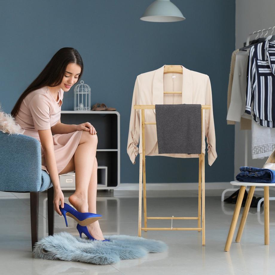 B2X Serviteur muet en bambou  