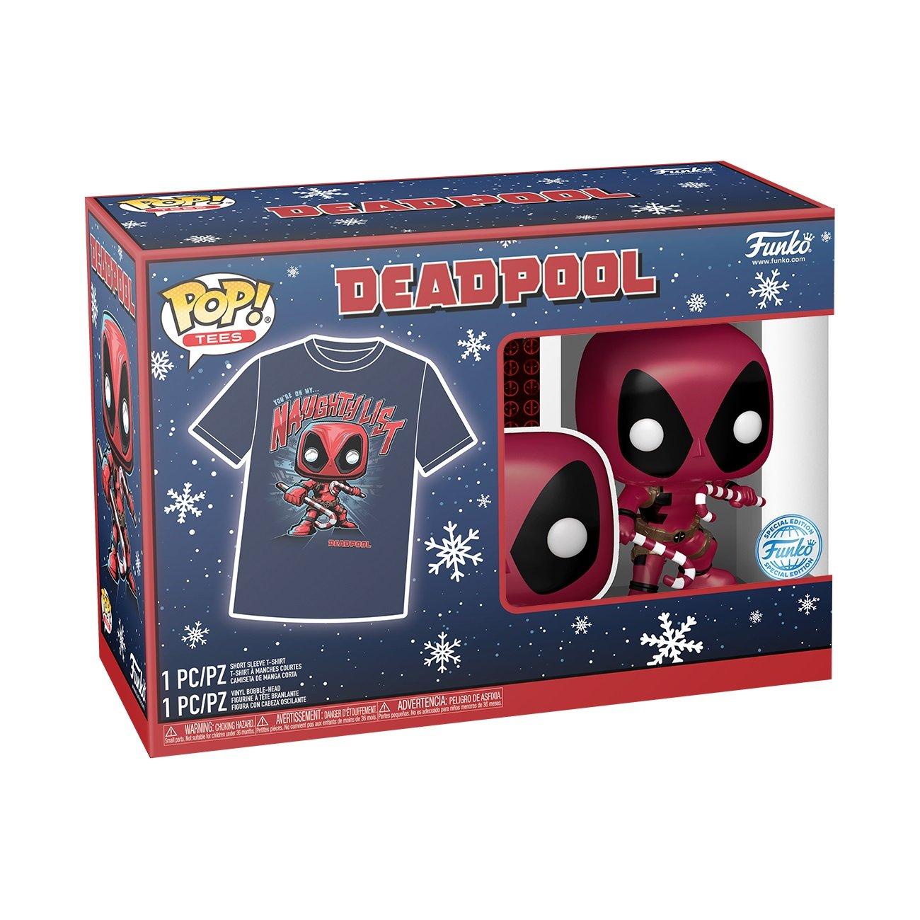 Funko  Funko POP! Tee (S) Marvel: Deadpool Christmas EXM 