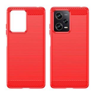 Cover-Discount  Xiaomi Poco X5 Pro - Cover In Metallo Carbon Look 