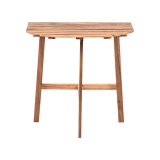 Beliani Tavolino Bistrot en Legno d'acacia Rustico OSIGO  