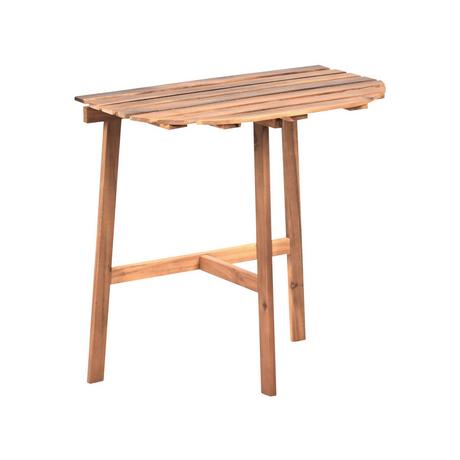 Beliani Tavolino Bistrot en Legno d'acacia Rustico OSIGO  