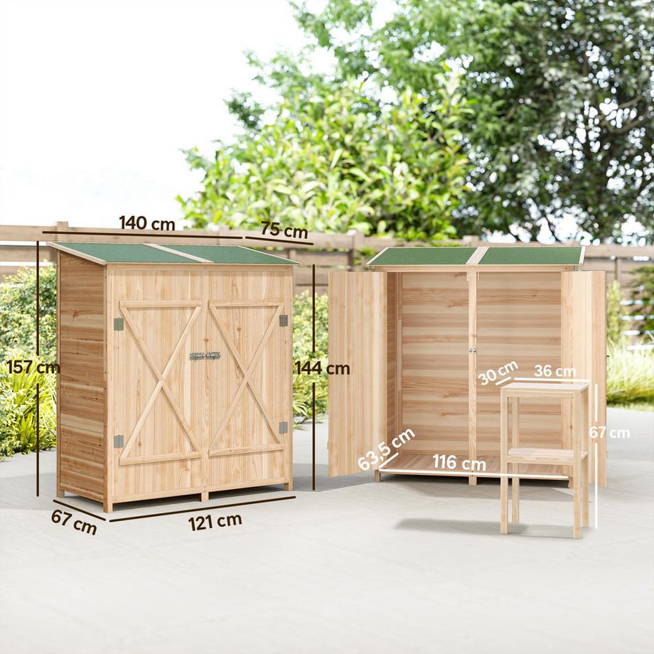 Outsunny Gartenschrank  