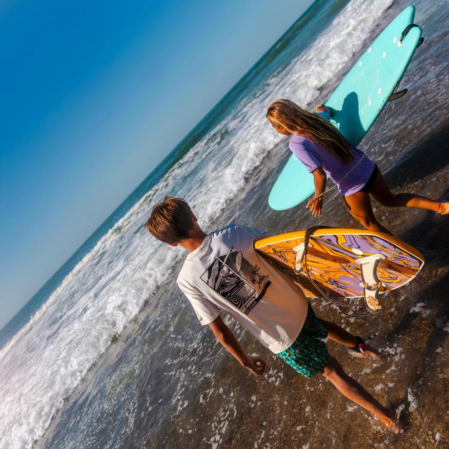 DECATHLON  Top enfant manches courtes anti-UV polyester 