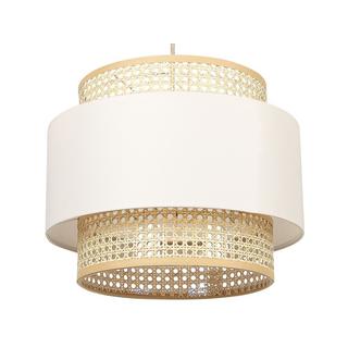 Beliani Lampe suspension en Polyester Moderne YUMURI  