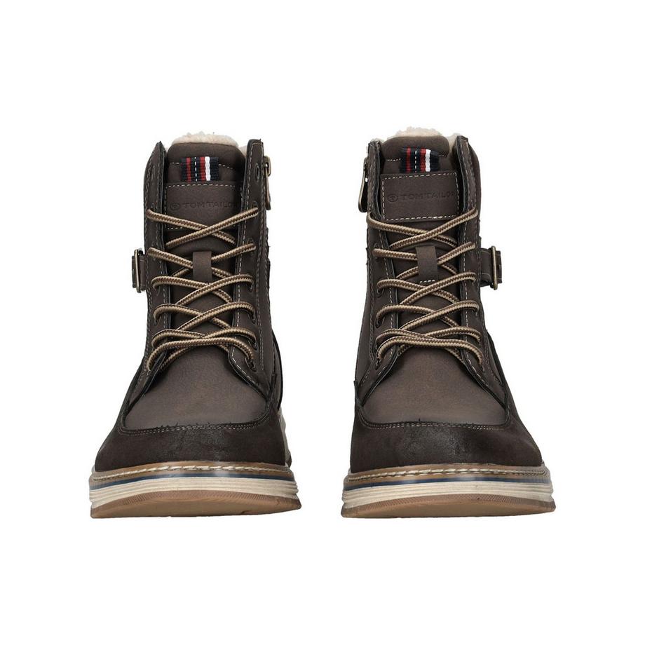 TOM TAILOR Schnür-Stiefelette mit Warmfutter  