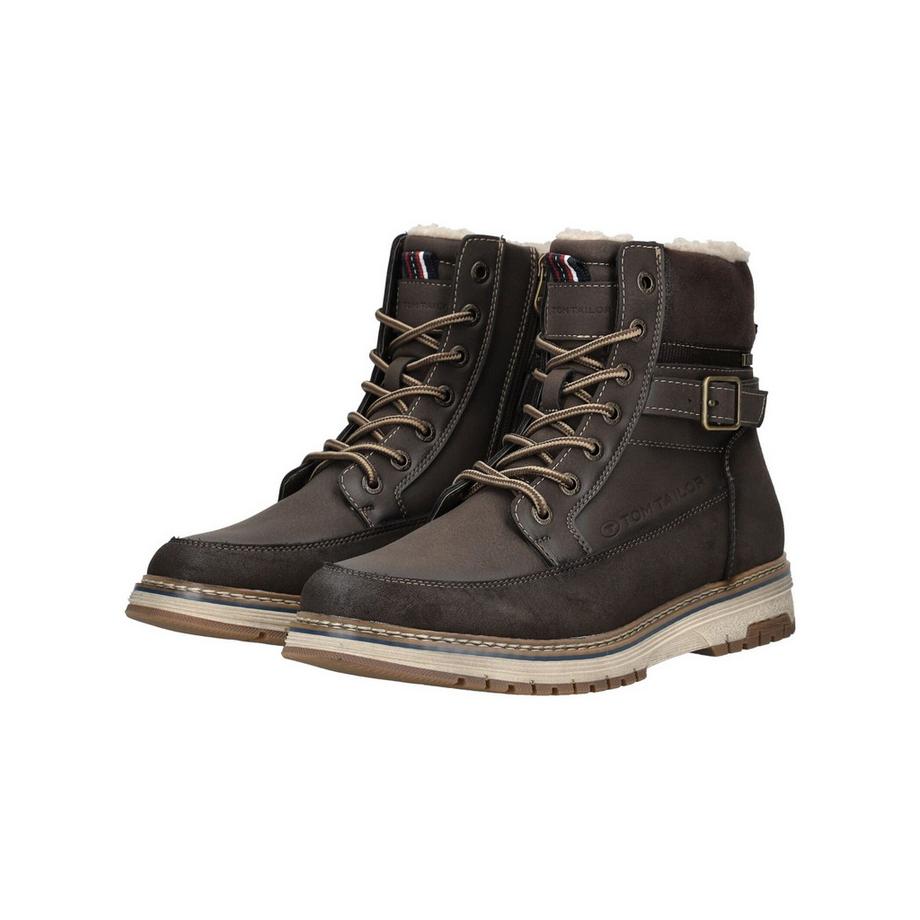 TOM TAILOR Schnür-Stiefelette mit Warmfutter  