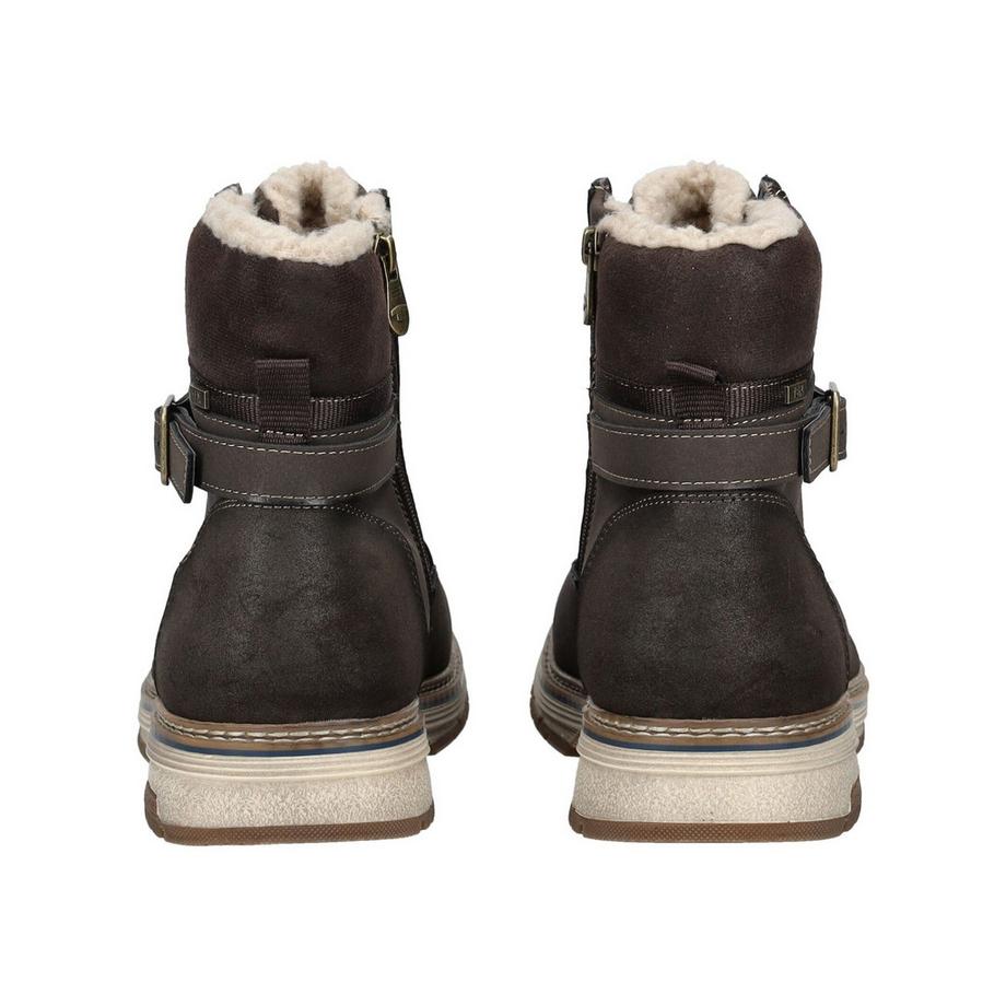 TOM TAILOR Schnür-Stiefelette mit Warmfutter  