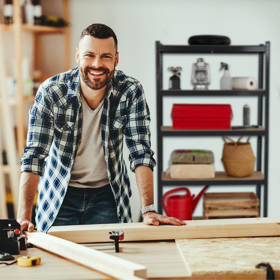 Northix Hochleistungs-Garagenlagerregal  