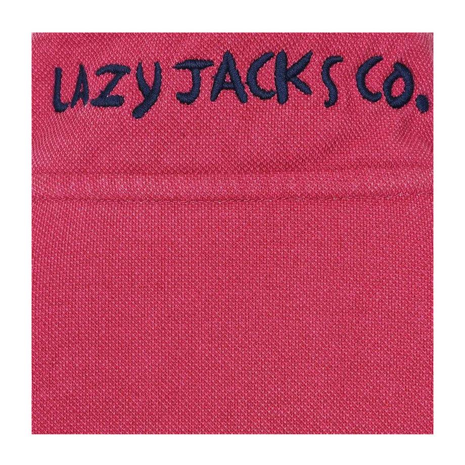 Lazy Jacks  Sweatshirt  ,  mit kurzem Reißverschluss, Piqué 