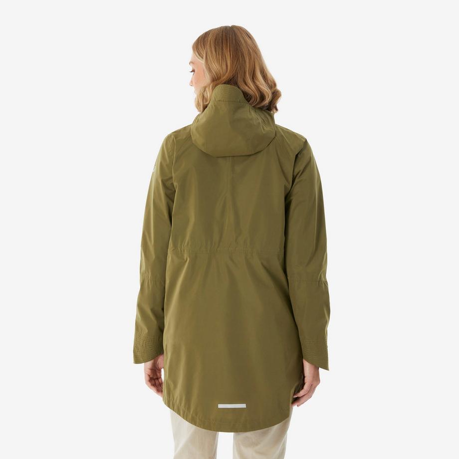 QUECHUA  Lange wasserdichte Jacke , NH500 