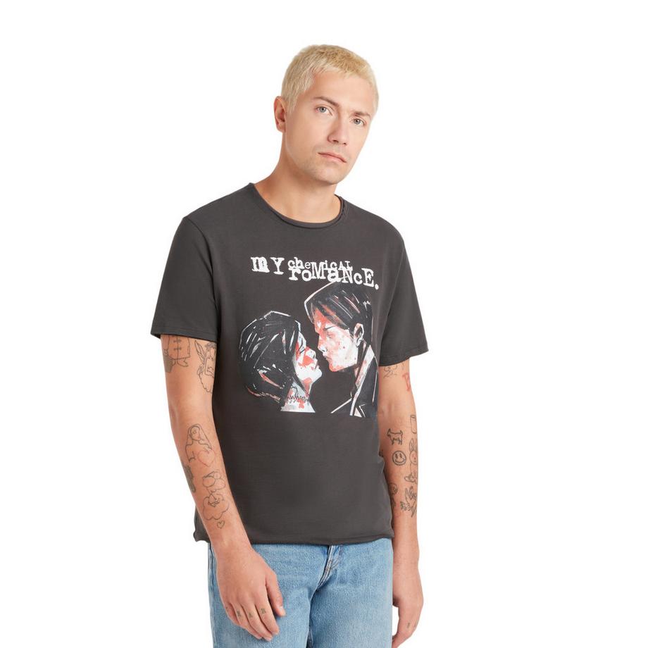 Amplified Three Cheers T-Shirt Stampa Grafica  