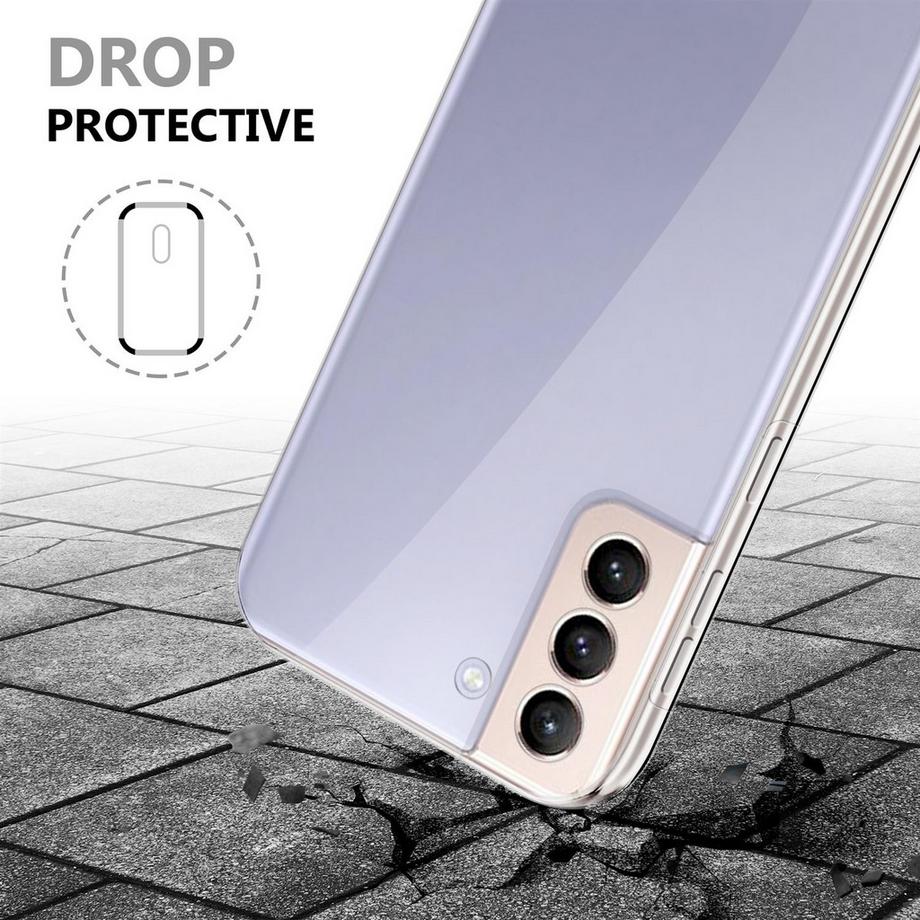 Cadorabo  Hülle für Samsung Galaxy S21 PLUS 360° Full Body Front- und Rückenschutz 