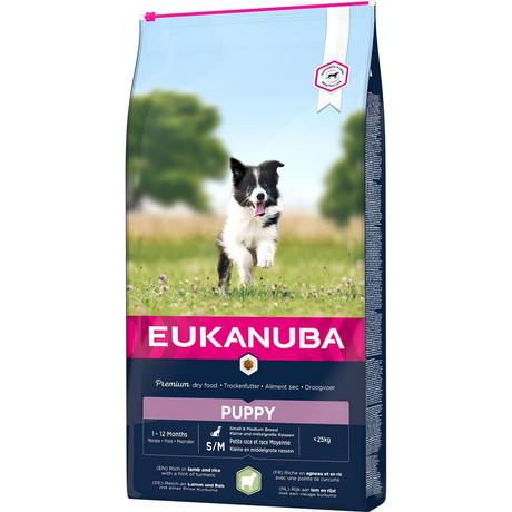 Eukanuba  Puppy Agneau Small/Medium 12kg 