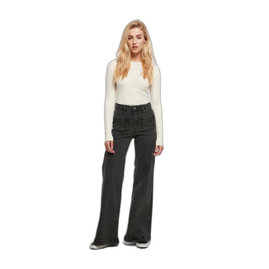 URBAN CLASSICS Jeans Évasé Vintage  