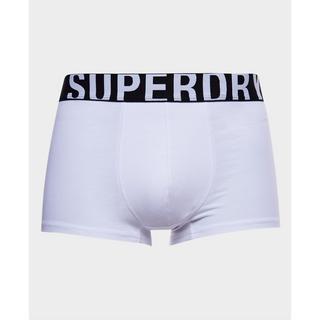 Superdry Dual Logo Bio-Baumwolle Boxershorts 2er-Pack  