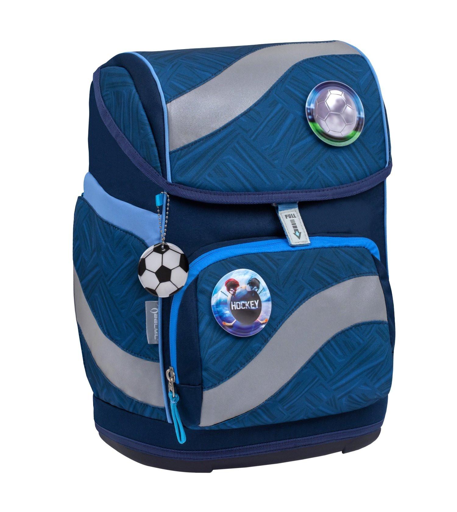 Belmil  SMARTY Schulrucksack-Set Blue Motion 