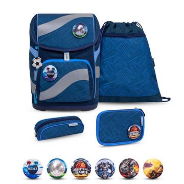 SMARTY Schulrucksack-Set Blue Motion