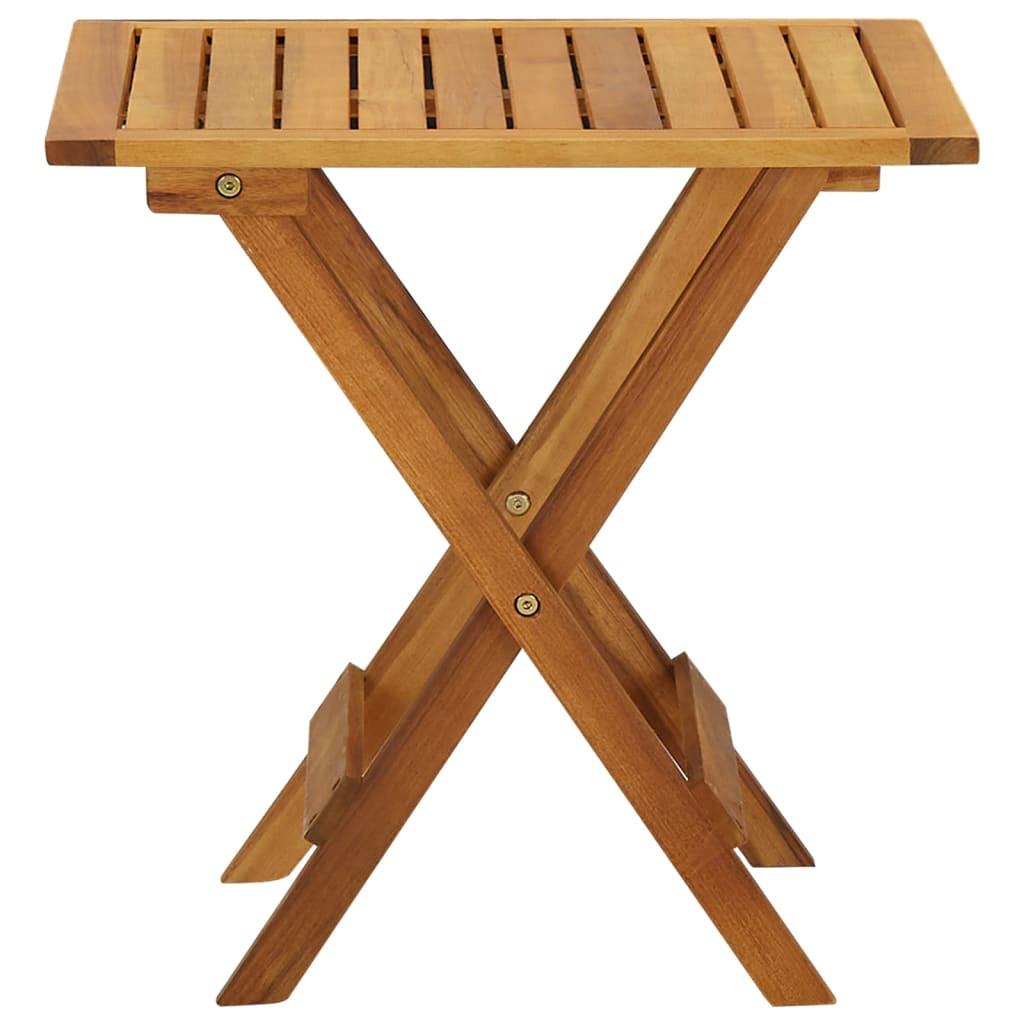 VidaXL Table d'appoint bois  