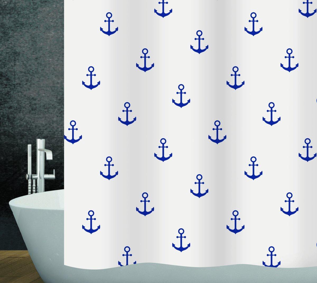 diaqua Rideau de douche textile Anchor  