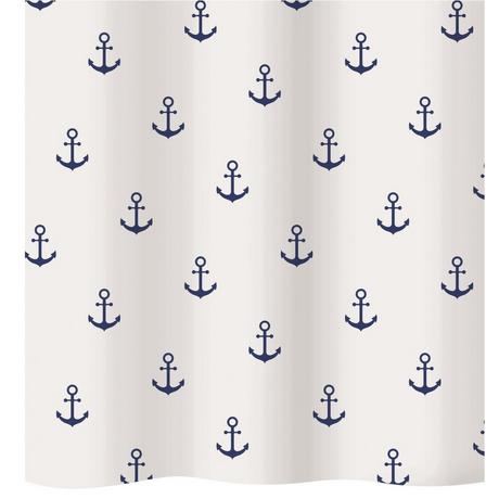 diaqua Rideau de douche textile Anchor  