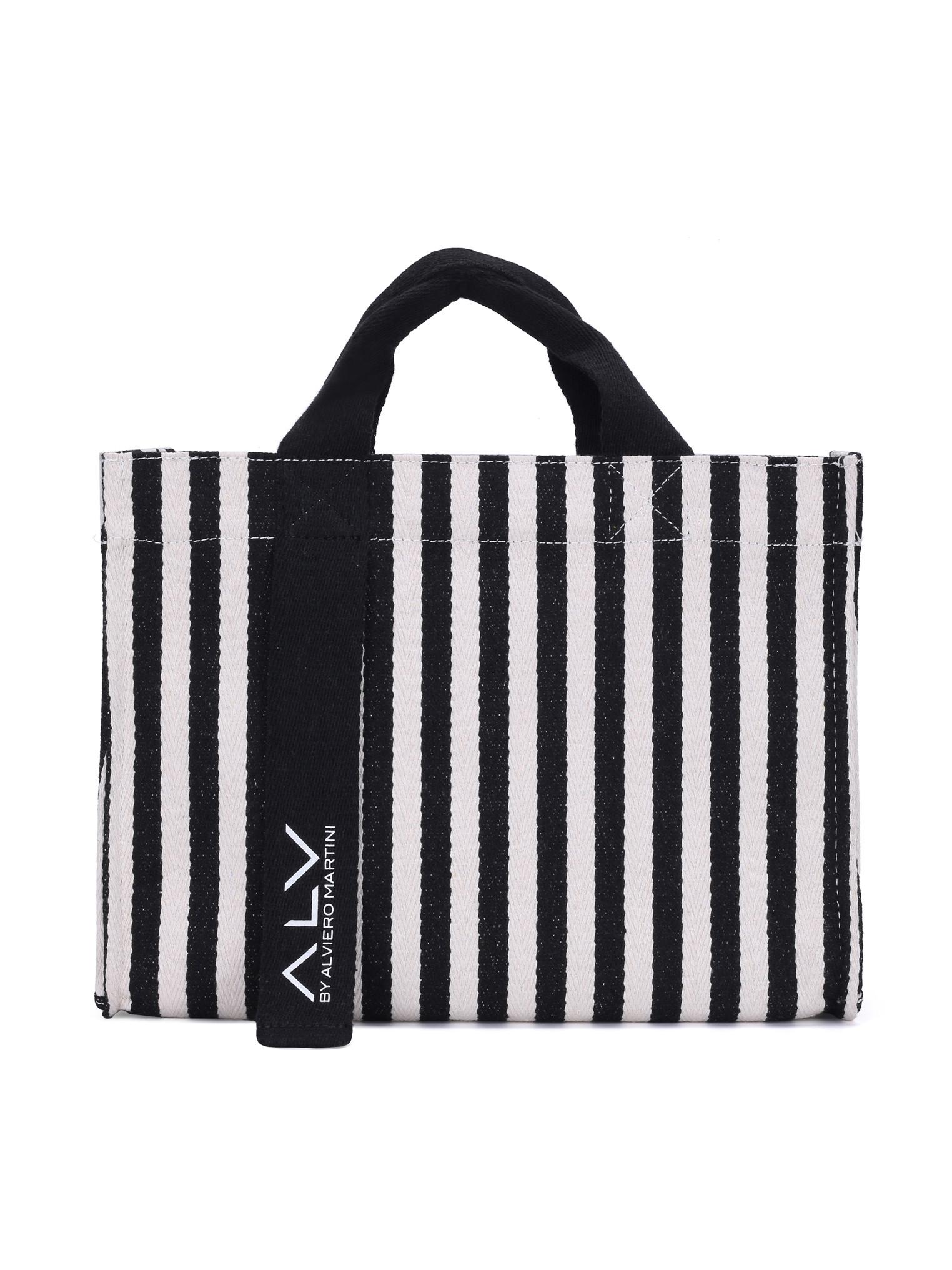 ALV by Alviero Martini Borsa Shopper a Righe  