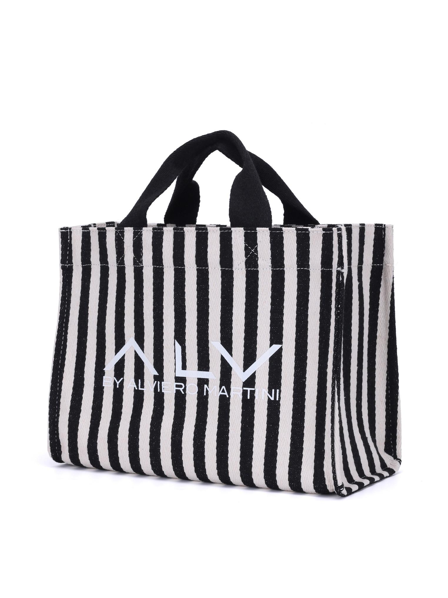 ALV by Alviero Martini Borsa Shopper a Righe  