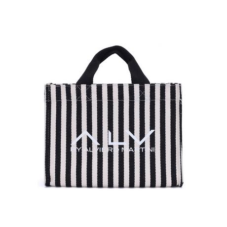 ALV by Alviero Martini Borsa Shopper a Righe  