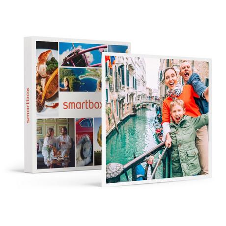 Smartbox  Vacances en famille : 3 nuits en Aparthotel 4* pour 4 personnes près de Venise - Coffret Cadeau 