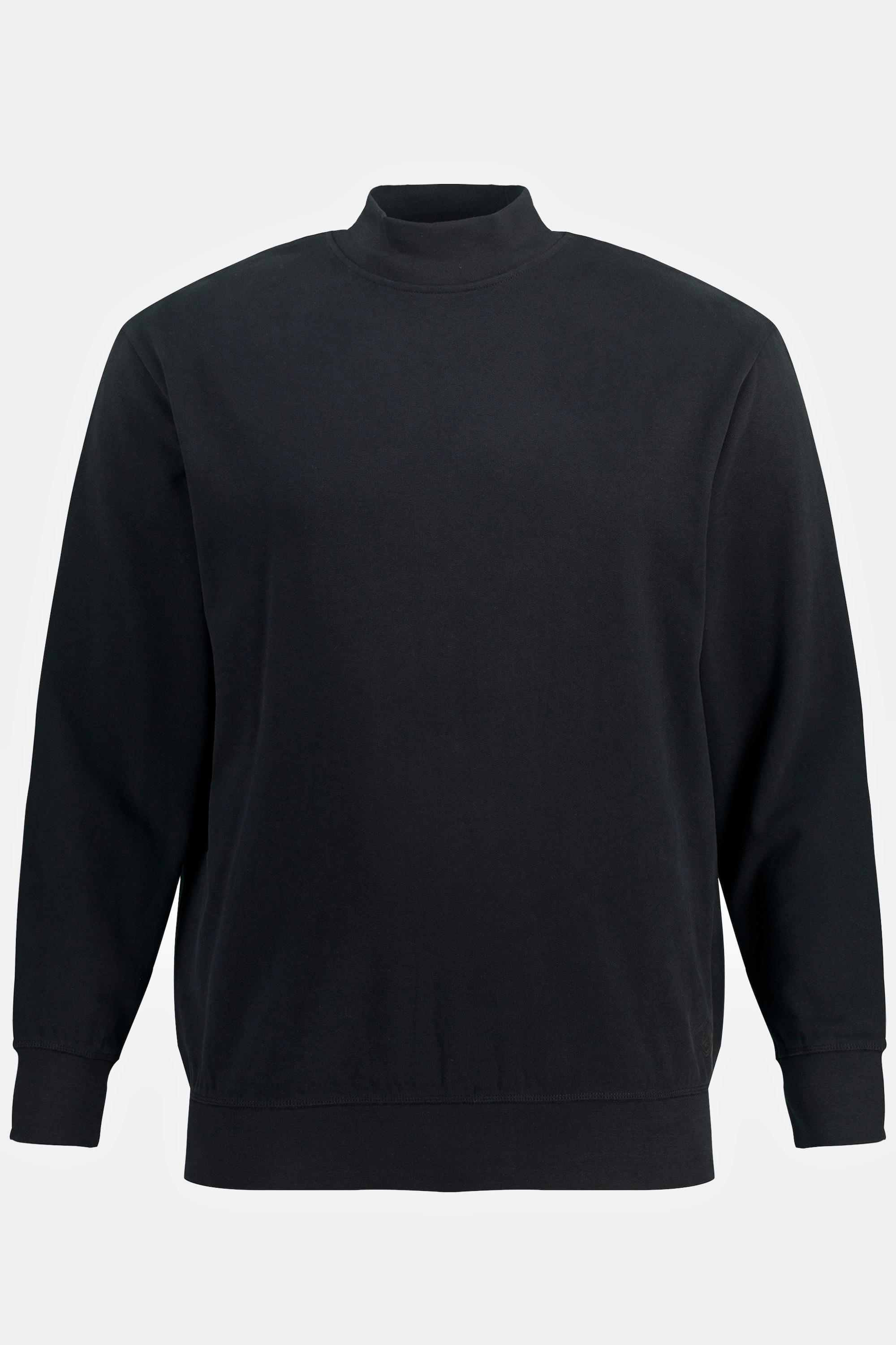 JP1880  Sweatshirt, kurzer Rollkragen 