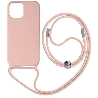 Avizar  Coque cordon iPhone 12 et 12 Pro Rose 