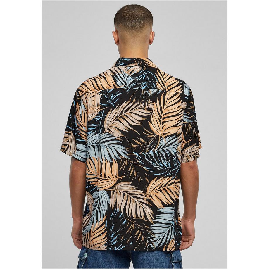 URBAN CLASSICS Viskose AOP Resort Hemd  