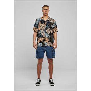 URBAN CLASSICS Viskose AOP Resort Hemd  