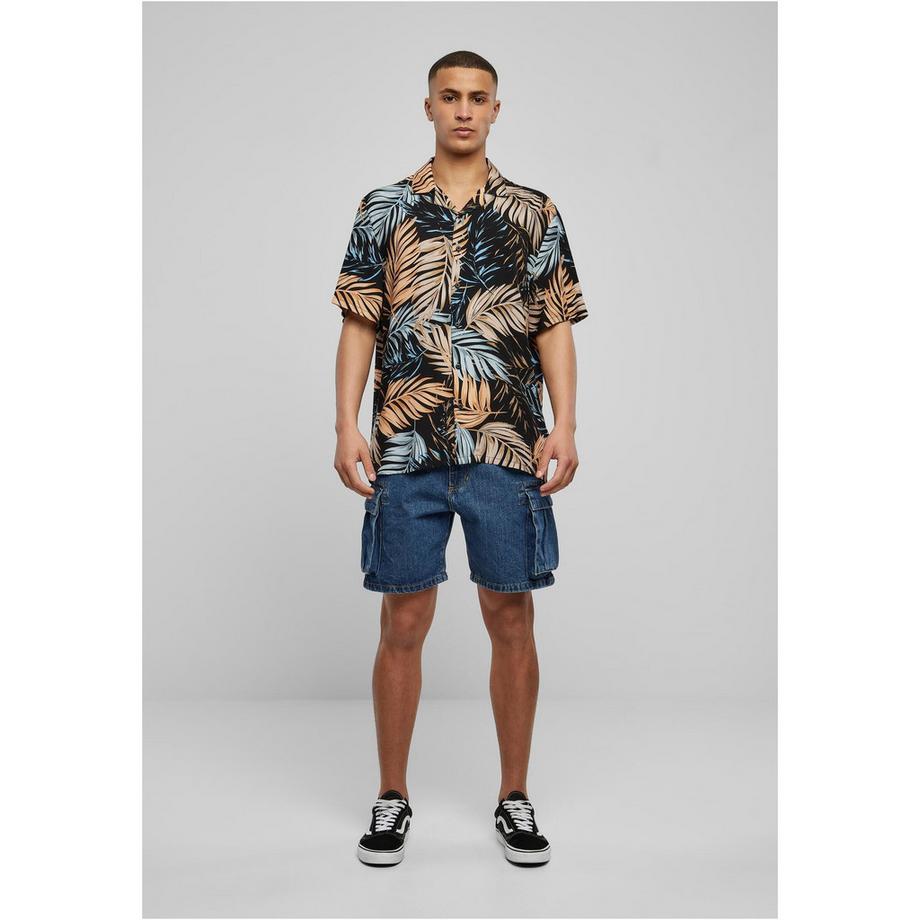 URBAN CLASSICS Viskose AOP Resort Hemd  
