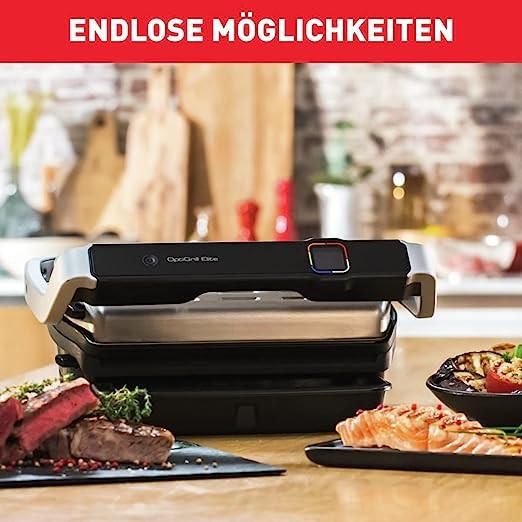 Tefal GC750D Optigrill Elite | Kontaktgrill | Elektrischer IndoorGrill  