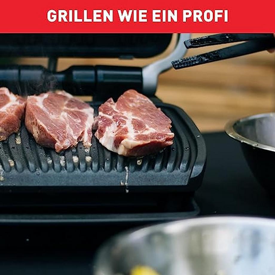Tefal GC750D Optigrill Elite | Kontaktgrill | Elektrischer IndoorGrill  